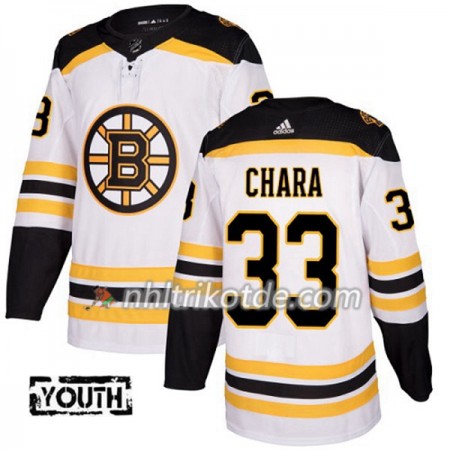 Boston Bruins Trikot Zdeno Chara 33 Adidas 2017-2018 Weiß Authentic - Kinder Boston Bruins Trikot Zdeno Chara 33 Adidas 2017-2018 Weiß Authentic - Kinder